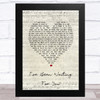 Mamma Mia 2 I've Been Waiting For You Script Heart Song Lyric Music Art Print