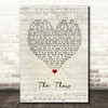 Biffy Clyro The Thaw Script Heart Song Lyric Music Art Print