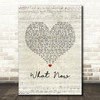 Rihanna What Now Script Heart Song Lyric Music Art Print