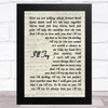 Alan Jackson I'll Try Vintage Script Song Lyric Music Art Print