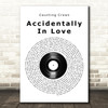 Counting Crows Accidentally In Love Vinyl Record Song Lyric Music Art Print