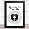 Don McLean Castles In The Air Vinyl Record Song Lyric Music Art Print