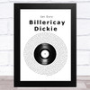 Ian Dury Billericay Dickie Vinyl Record Song Lyric Music Art Print