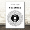 Hollow Coves Coastline Vinyl Record Song Lyric Music Art Print