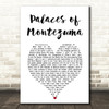 Grinderman Palaces of Montezuma White Heart Song Lyric Music Art Print