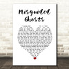 Paramore Misguided Ghosts White Heart Song Lyric Music Art Print