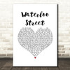 Lighthouse Family Waterloo Street White Heart Song Lyric Music Art Print