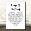 The Tenors Angels Calling White Heart Song Lyric Music Art Print