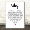 Anthony Newley Why White Heart Song Lyric Music Art Print