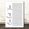 Lin-Manuel Miranda, Christopher Jackson & Original Broadway Cast Of Hamilton One Last Time White Script Song Lyric Music Art Print