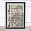 Elvis Presley Hard Headed Woman Face Shadow Song Lyric Quote Print