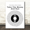 The Steve Miller Band Take The Money And Run Vinyl Record Song Lyric Art Print