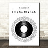 Cavetown Smoke Signals Vinyl Record Song Lyric Art Print