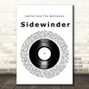 Catfish And The Bottlemen Sidewinder Vinyl Record Song Lyric Art Print