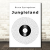 Bruce Springsteen Jungleland Vinyl Record Song Lyric Art Print