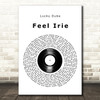 Lucky Dube Feel Irie Vinyl Record Song Lyric Art Print