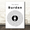 Foy Vance Burden Vinyl Record Song Lyric Art Print