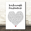 Simon Garfunkel Scarborough FairCanticle White Heart Song Lyric Art Print