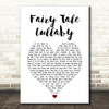 John Martyn Fairy Tale Lullaby White Heart Song Lyric Art Print