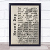 Elvis Presley Hound Dog Face Shadow Song Lyric Quote Print