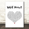 Mumford & Sons Wild Heart White Heart Song Lyric Art Print