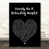 Hootie & the Blowfish Lonely On A Saturday Night Black Heart Song Lyric Art Print