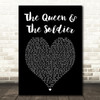 Suzanne Vega The Queen & The Soldier Black Heart Song Lyric Art Print