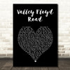 Charlton Athletic Football Club Valley Floyd Road Black Heart Song Lyric Art Print