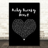 Billy Ray Cyrus Achy Breaky Heart Black Heart Song Lyric Art Print