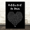 Alter Bridge Addicted to Pain Black Heart Song Lyric Art Print