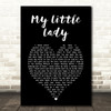 The Tremeloes My Little Lady Black Heart Song Lyric Art Print