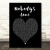 Maroon 5 Nobody's Love Black Heart Song Lyric Art Print