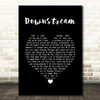 Supertramp Downstream Black Heart Song Lyric Art Print