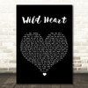 The Vamps Wild Heart Black Heart Song Lyric Art Print