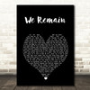 Christina Aguilera We Remain Black Heart Song Lyric Art Print