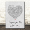 Blackberry Smoke Prayer for the Little Man Grey Heart Song Lyric Art Print