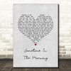 The Monkees Sometime In The Morning Grey Heart Song Lyric Art Print