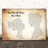 Meat Loaf Two Out Of Three Ain't Bad Man Lady Couple Song Lyric Quote Print