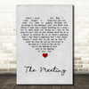 Yes - Anderson Bruford Wakeman Howe The Meeting Grey Heart Song Lyric Art Print