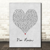 Blind Melon No Rain Grey Heart Song Lyric Art Print