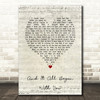 Gary Numan And It All Began with You Script Heart Song Lyric Art Print