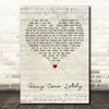 Brian Hyland Ginny Come Lately Script Heart Song Lyric Art Print