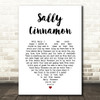 The Stone Roses Sally Cinnamon Heart Song Lyric Quote Print