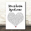 Blink-182 Stockholm Syndrome Heart Song Lyric Quote Print