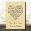 Paloma Faith Make Your Own Kind of Music Vintage Heart Song Lyric Art Print