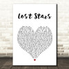 Adam Levine Lost Stars Heart Song Lyric Quote Print