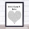 Seal Kiss From A Rose Heart Song Lyric Quote Print