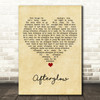 Wilkinson Afterglow Vintage Heart Song Lyric Art Print