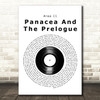 Area 11 Panacea And The Prelogue Vinyl Record Decorative Wall Art Gift Song Lyric Print