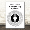 Kenny Thomas Something Special Vinyl Record Decorative Wall Art Gift Song Lyric Print